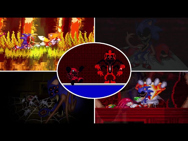 Sonic.exe One Last Round - Danger Run (Scary Ver.) by xenoduder666