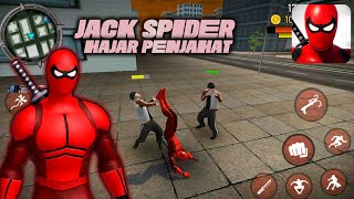 KEREN! SPIDER-MAN VERSI PARODY -  POWER SPIDER | GAME ANDROID OFFLINE TERBAIK 2020 screenshot 1