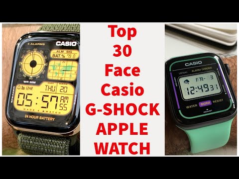 Video Top 30 Mặt Đồng Hồ Casio G-SHOCK Cho Apple Watch ( 30... - youtube