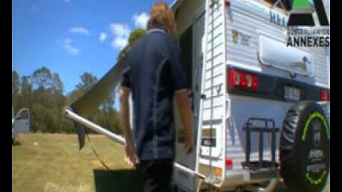 How to set up your rollout awning (caravan)