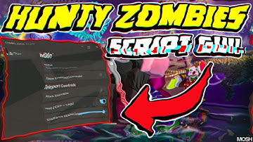 Hunty Zombie Script - Keyless, Auto Farm, Killaura, God Mode, Bring Zombie