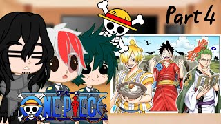 Mha react to one piece | part 4/? | One piece | Monster trio + extra | Gacha Club | ChiiRi