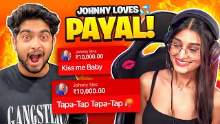 Johnny Sins Flirting With Beautiful Streamers