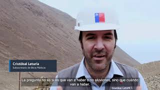 50% de avance tiene construcción de muros de control aluvional en quebradas Zofri y Esmeralda