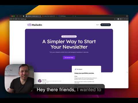 MailedIn video preview 2