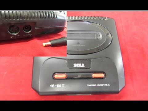 Console Sega Mega Drive II (PAL) - Fonctionnelle - Incomplète - Bon état