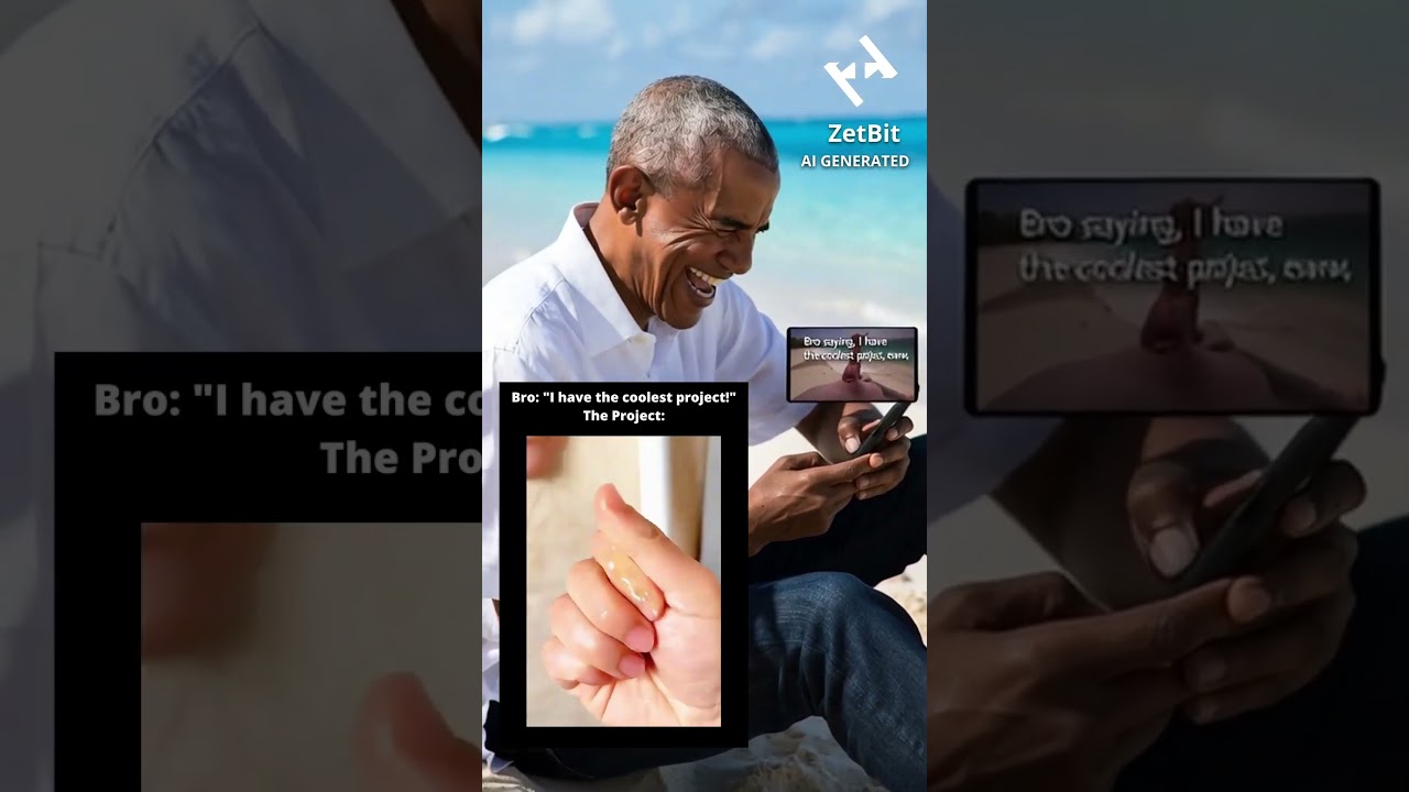 Bro I Have The Coolest Project (AI Obama Reaction)  #programmer #codinglife #softwaredeveloper