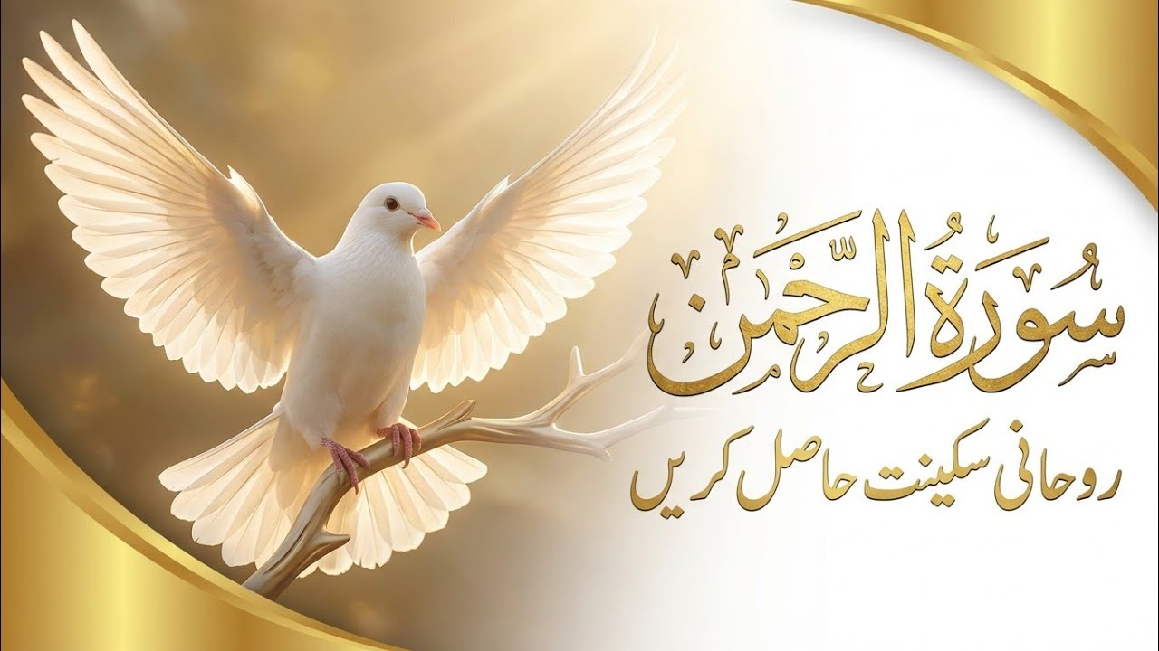 Surah Rahman Complete with Urdu Translation & Understanding | Peaceful Quran Recitation | Ep 58