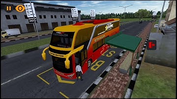 Mobile Bus Simulator New Bus #4 YOGYAKARTA - Android Gameplay HD