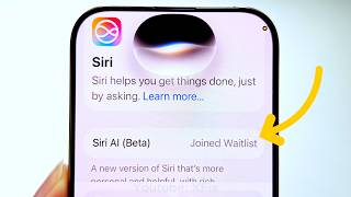 Fix Siri AI “Joined Waitlist” in 1 Minute!