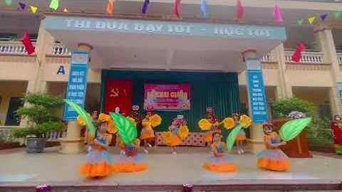 Múa ước mơ ngày khai trường lớp 3A3