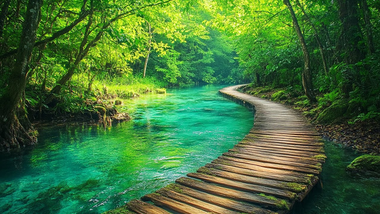 Music heals the soul🌿 Relieve stress, stop overthinking, relaxing music & nature sounds for sleep