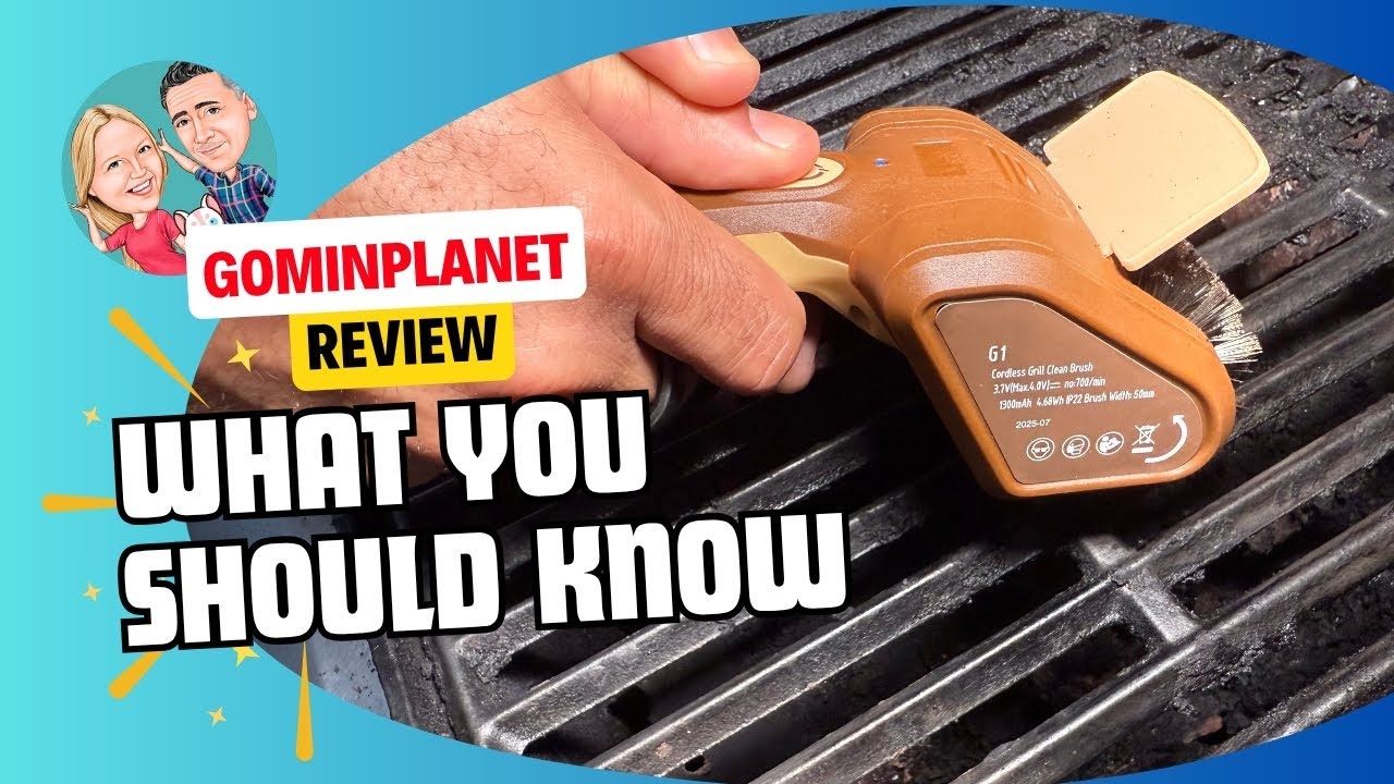 Беспроводной очиститель для гриля со скоростью вращения 700 об/мин — работает ли он?
