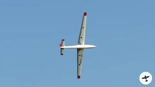 ULTRA FAST RC KOBUZ 3 TURBINE POWERED GLIDER HARD SNAPS & AEROBATICS