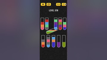 Water Sort Puzzle Level 578 Walkthrough Solution Android/iOS 💦
