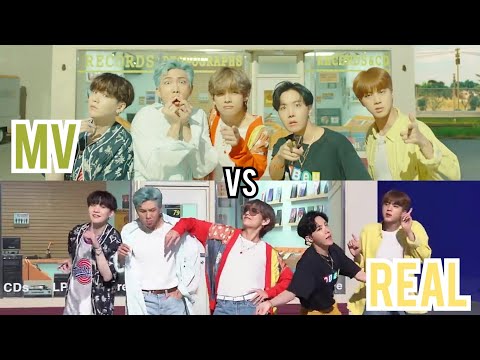 BTS "Dynamite" MV vs Real (방탄 "다이너마이트" 뮤비 기대감 vs 현실/타)
