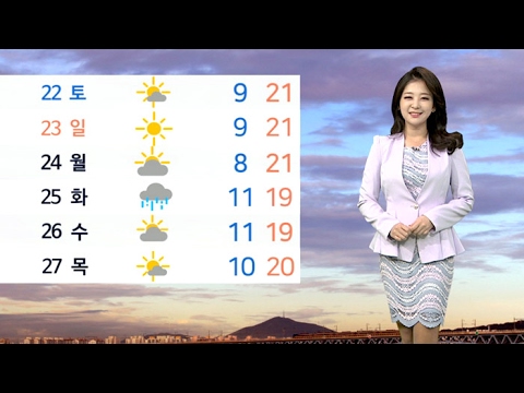 [날씨] 전국 낮 동안 따뜻…'황사' 유입 미세먼지↑ / 연합뉴스TV (YonhapnewsTV)