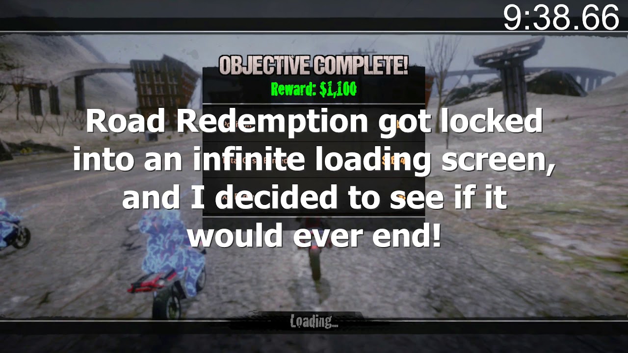 Road Redemption Endless Loading
