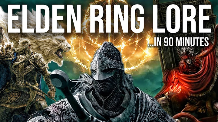 Elden Ring Lore EXPLAINED In The Simplest Way Possible