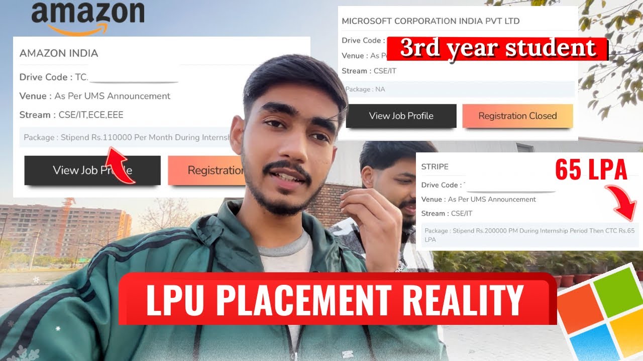 LPU Placement Reality 🔥| No DSA, No Job? Truth Exposed!