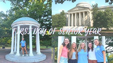 FIRST DAY OF CLASS- UNC CHAPEL HILL