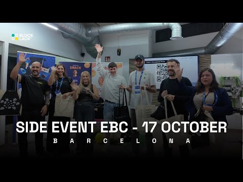 Miniatura del vídeo: Side Event EBC — Crypto Center Barcelona, 17 de octubre