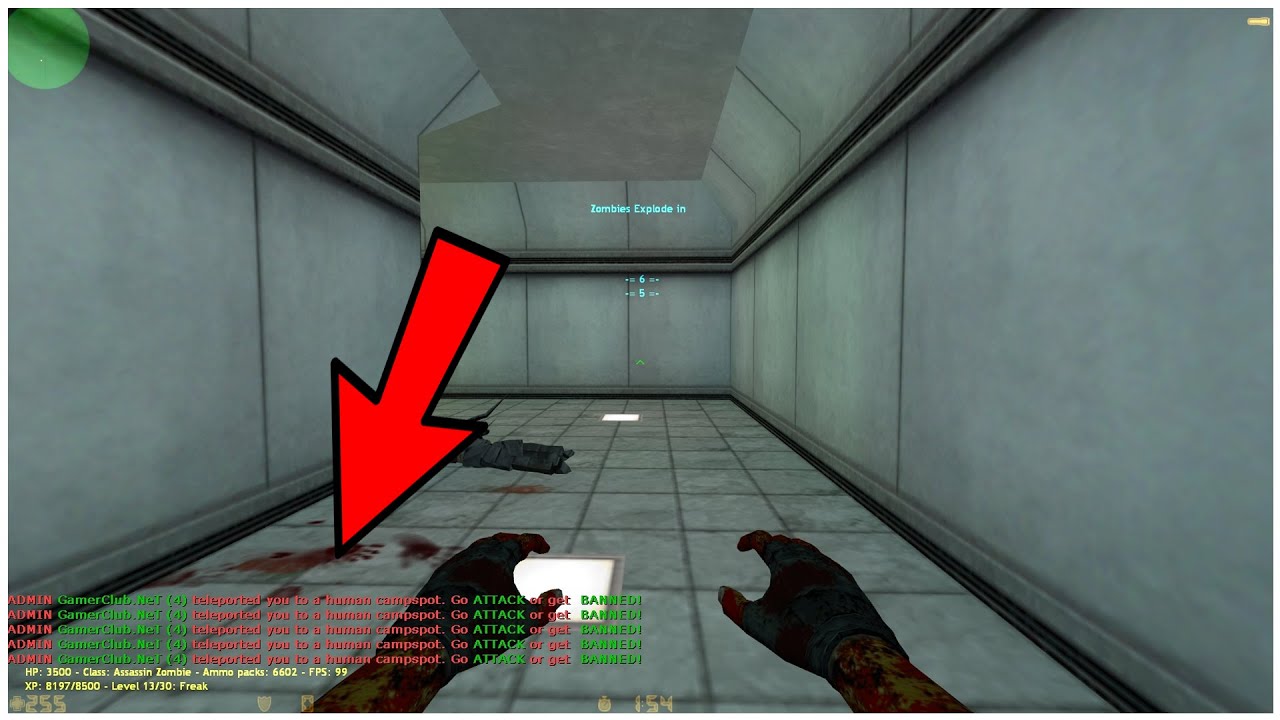 CS 1.6: Bad Looser Admin | Zombie Plague