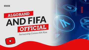 ALGO Rises 25% After Becoming FIFA