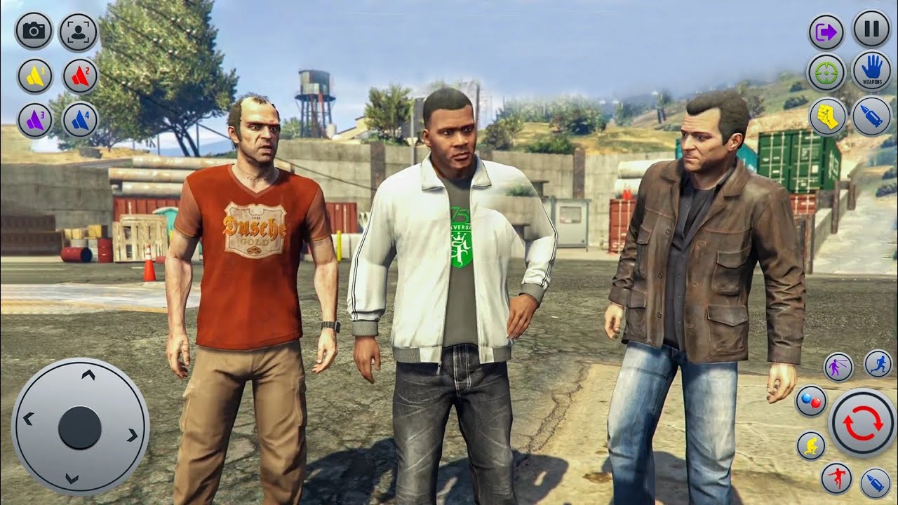 Open World Crime Mafia Game Simulation Simulator android gameplay 