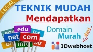 Domain Murah Idwebhost, Cara Mudah Mendapatkan Domain Murah Di Idwebhost
