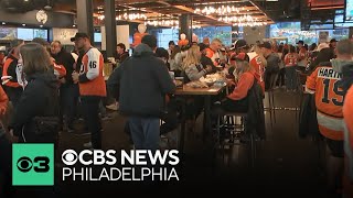 Flyers fans pray for possible sweep vs. Penguins: "We're going all the way baby"