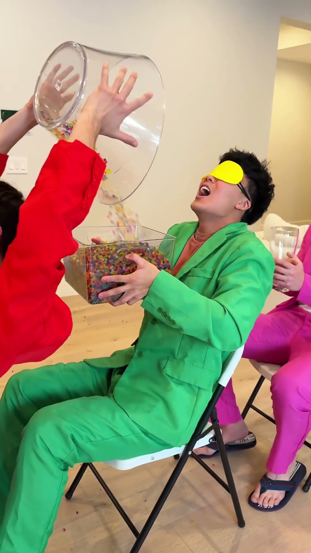 Pour Challenge With Orbeez..