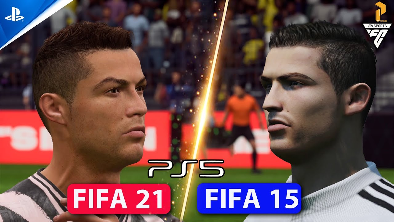 FIFA 21 VS FIFA 15 | NEXT GEN | GRAPHICS COMPARISON - PS5
