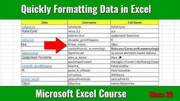 Quickly Formatting Data in Microsoft Excel ll Excel Tips & Tricks ll Bivash Academy