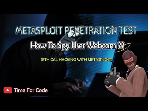 Metasploit : How To Spy At User Webcam ?? ||  Metasploit Penetration Testing Tool Tutorial