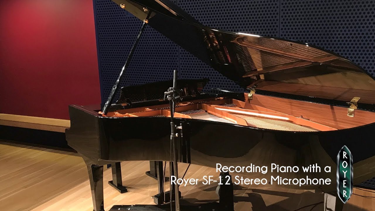 Recording Piano with a Royer SF-12 Stereo Ribbon Mic and 2 dBoosters, with Jeremy Gerard