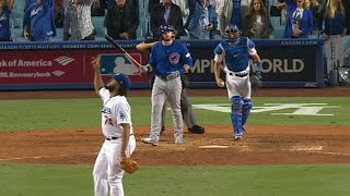 NLCS Gm1: Jansen fans Happ to earn a four-out save in Game 1 of the NLCS