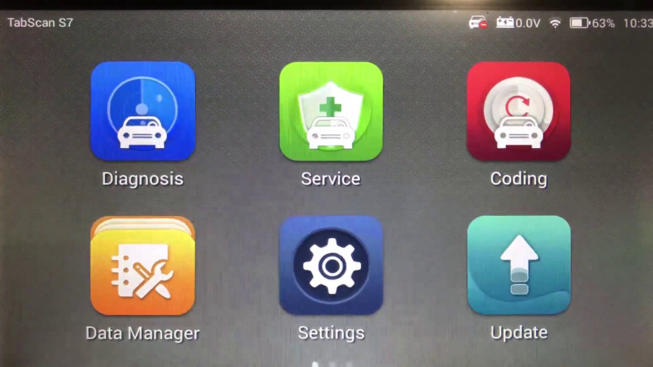 Tab scan S7 Eucleia diagnostic