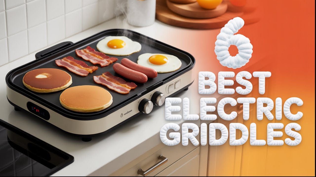 ✅Best Electric Griddles of 2025 | Top 6 Best Electric Griddles of 2025