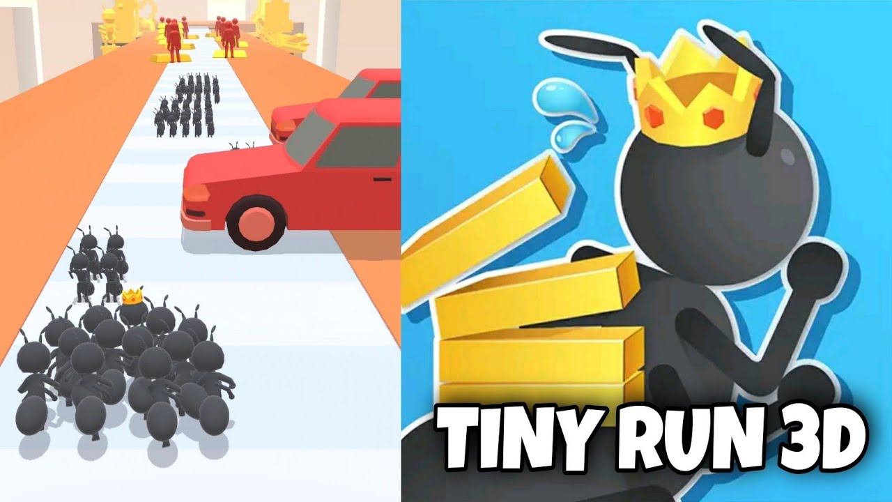 Tiny Run 3D All Levels Android Gameplay Walkthrough HD Level 26-28 ...