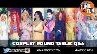 Cosplay Round Table Q&A at Magic City Comic Con Jan 2016