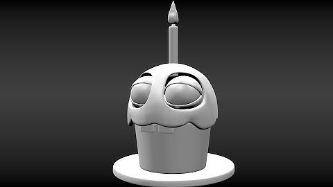 Speed Modeling: Carl the Cupcake