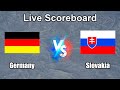 Germany vs Slovakia Live Score - Int. Friendly Games