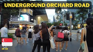 Walking In Singapore: Under Orchard Road Shopping Street (Jan 2022)