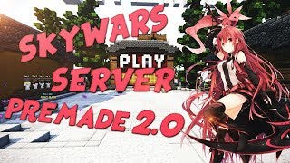 Minecraft SKYWARS 2.0「PREMADE SERVER DOWNLOAD」