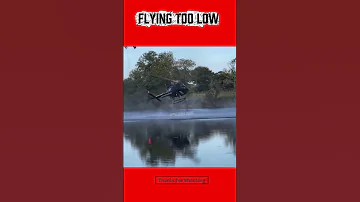Helicopter Flips Over While Scooping Water Shortvideo Viral 