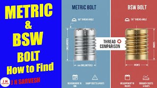 Metric And Bsw Bolt How To Find Ll Tamil Ll J N Sarvesh