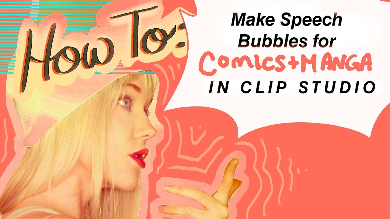 how to make speech bubbles in clip studio paint