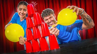 DESAFIO DE ENCHER O BALÃO O MAIS RÁPIDO POSSÍVEL!