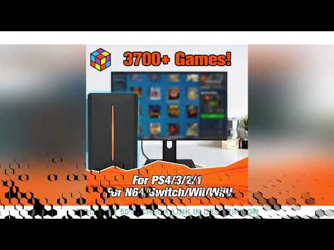 Launchbox Gaming Hard Drive Disk Retro Game Console for PS4/PS3/PS2/WiiU/Wii/N64/DC/PS1 for Win PC/L